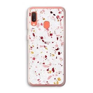 CaseCompany Terrazzo N°9: Samsung Galaxy A20e Transparant Hoesje