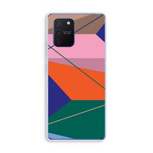 CaseCompany Gestalte 1: Samsung Galaxy Note 10 Lite Transparant Hoesje