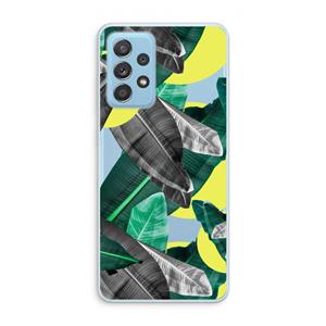 CaseCompany Fantasie jungle: Samsung Galaxy A73 Transparant Hoesje