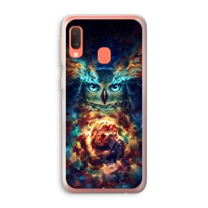CaseCompany Aurowla: Samsung Galaxy A20e Transparant Hoesje