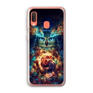 CaseCompany Aurowla: Samsung Galaxy A20e Transparant Hoesje