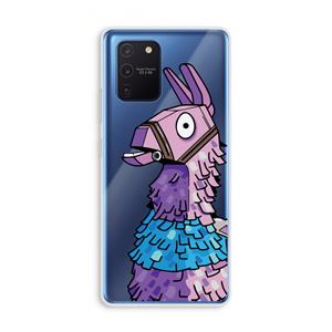 CaseCompany Lama: Samsung Galaxy Note 10 Lite Transparant Hoesje