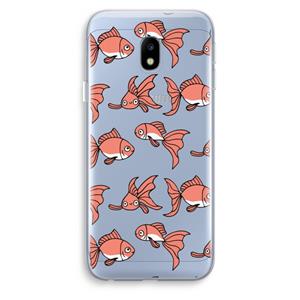 CaseCompany Blub: Samsung Galaxy J3 (2017) Transparant Hoesje