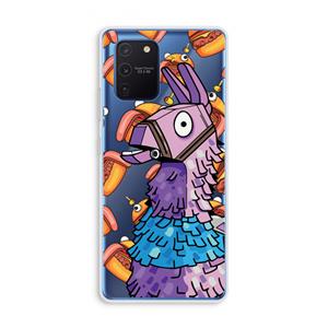 CaseCompany Loot Burger: Samsung Galaxy Note 10 Lite Transparant Hoesje