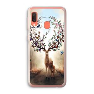 CaseCompany Seasons Change: Samsung Galaxy A20e Transparant Hoesje
