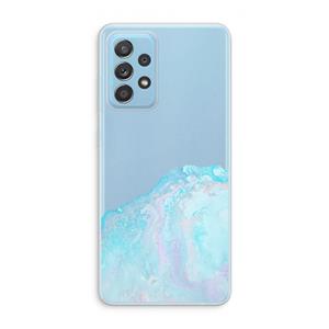 CaseCompany Fantasie pastel: Samsung Galaxy A73 Transparant Hoesje