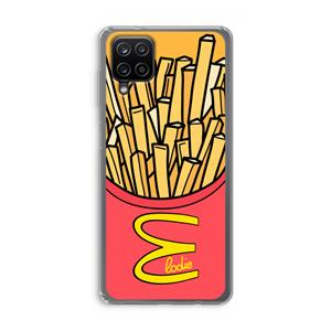 CaseCompany McElodie: Samsung Galaxy A12 Transparant Hoesje