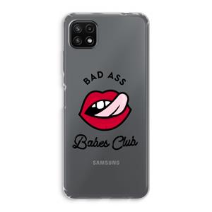CaseCompany Badass Babes Club: Samsung Galaxy A22 5G Transparant Hoesje