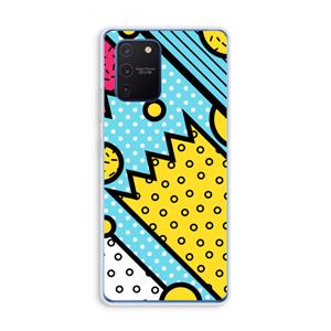 CaseCompany Pop Art #1: Samsung Galaxy Note 10 Lite Transparant Hoesje