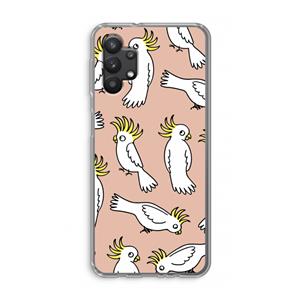 CaseCompany Papegaai: Samsung Galaxy A32 5G Transparant Hoesje