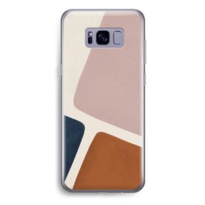 CaseCompany Geo #2: Samsung Galaxy S8 Plus Transparant Hoesje