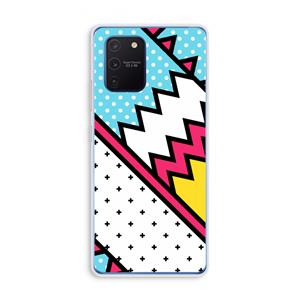 CaseCompany Pop Art #2: Samsung Galaxy Note 10 Lite Transparant Hoesje