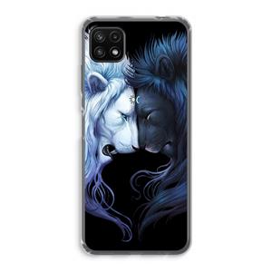 CaseCompany Brotherhood: Samsung Galaxy A22 5G Transparant Hoesje