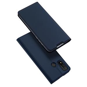 Dux Ducis Pro Serie Slim wallet hoes - Huawei P Smart (2020) - Blauw