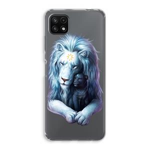 CaseCompany Child Of Light: Samsung Galaxy A22 5G Transparant Hoesje