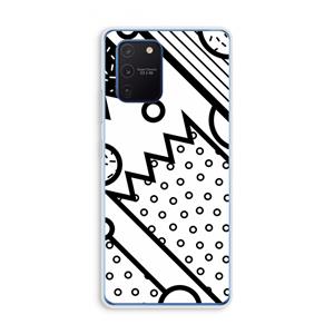 CaseCompany Pop Art #4: Samsung Galaxy Note 10 Lite Transparant Hoesje