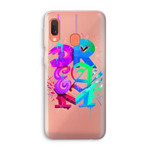 CaseCompany Dream: Samsung Galaxy A20e Transparant Hoesje