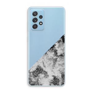 CaseCompany Onweer: Samsung Galaxy A73 Transparant Hoesje