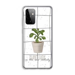 CaseCompany Kamerplant op vensterruit: Samsung Galaxy A72 Transparant Hoesje