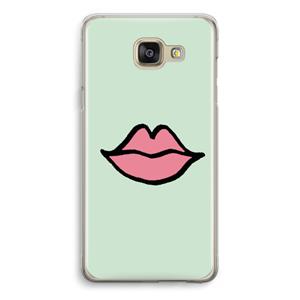 CaseCompany Kusje: Samsung Galaxy A5 (2016) Transparant Hoesje