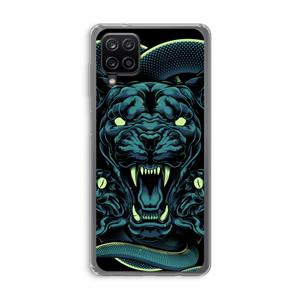 CaseCompany Cougar and Vipers: Samsung Galaxy A12 Transparant Hoesje