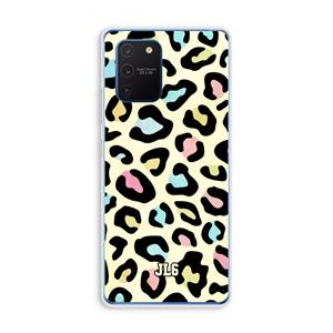 CaseCompany Leopard pattern: Samsung Galaxy Note 10 Lite Transparant Hoesje