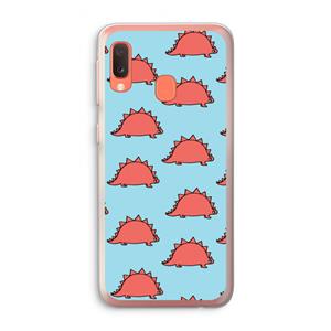 CaseCompany Dinosawrr: Samsung Galaxy A20e Transparant Hoesje