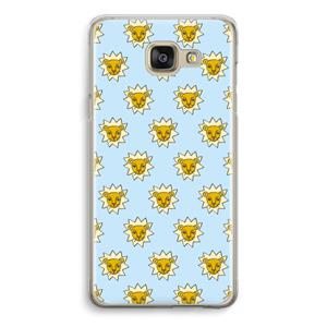 CaseCompany Leeuwenkoppen: Samsung Galaxy A5 (2016) Transparant Hoesje