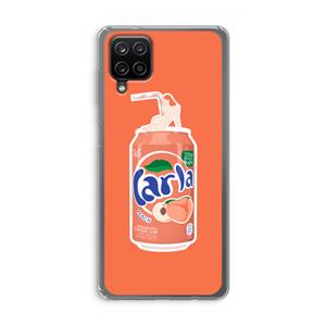 CaseCompany S(peach)less: Samsung Galaxy A12 Transparant Hoesje