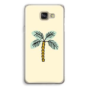 CaseCompany Palmboom: Samsung Galaxy A5 (2016) Transparant Hoesje