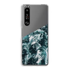 CaseCompany Zee golf: Sony Xperia 1 III Transparant Hoesje