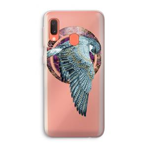 CaseCompany Golden Falcon: Samsung Galaxy A20e Transparant Hoesje