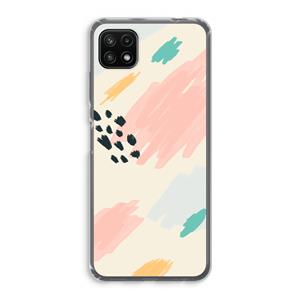 CaseCompany Sunday Chillings: Samsung Galaxy A22 5G Transparant Hoesje