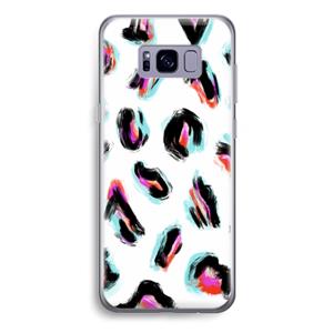 CaseCompany Cheetah color: Samsung Galaxy S8 Plus Transparant Hoesje