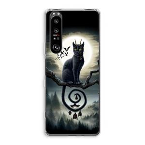 CaseCompany Moonlight Companions: Sony Xperia 1 III Transparant Hoesje