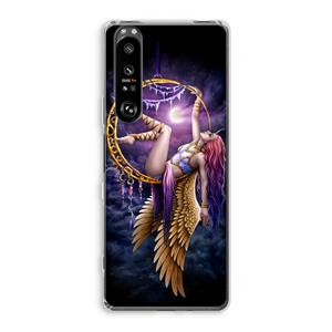 CaseCompany Aerial Angel: Sony Xperia 1 III Transparant Hoesje