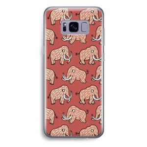 CaseCompany Mammoet: Samsung Galaxy S8 Plus Transparant Hoesje