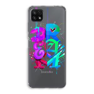 CaseCompany Dream: Samsung Galaxy A22 5G Transparant Hoesje