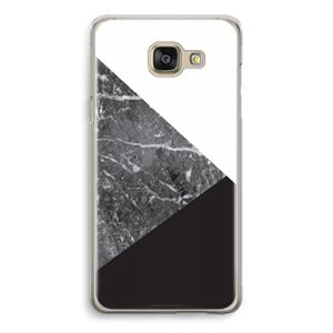 CaseCompany Combinatie marmer: Samsung Galaxy A5 (2016) Transparant Hoesje