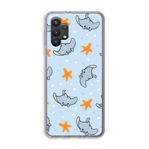 CaseCompany Manta: Samsung Galaxy A32 5G Transparant Hoesje