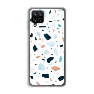 CaseCompany Terrazzo N°13: Samsung Galaxy A12 Transparant Hoesje