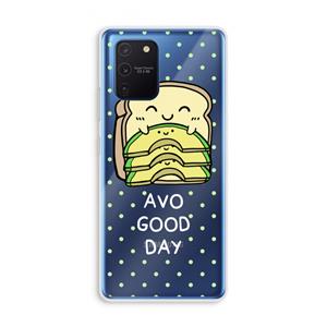 CaseCompany Avo Good Day: Samsung Galaxy Note 10 Lite Transparant Hoesje