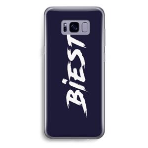 CaseCompany Biest: Samsung Galaxy S8 Plus Transparant Hoesje