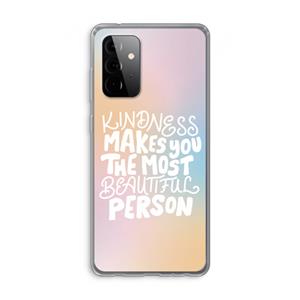 CaseCompany The prettiest: Samsung Galaxy A72 Transparant Hoesje