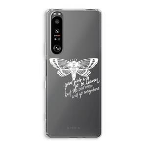 CaseCompany Good or bad: Sony Xperia 1 III Transparant Hoesje