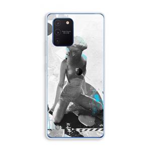 CaseCompany I will not feel a thing: Samsung Galaxy Note 10 Lite Transparant Hoesje