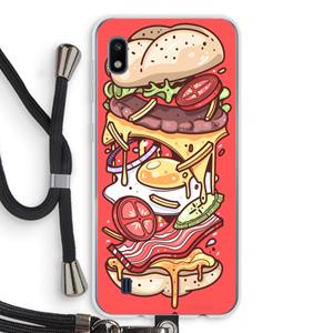 CaseCompany Diet Coke Please: Samsung Galaxy A10 Transparant Hoesje met koord