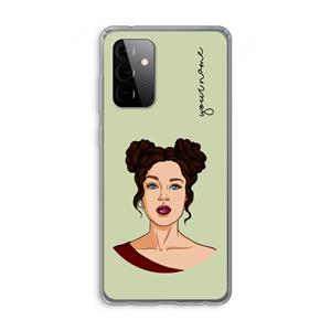CaseCompany Pop-Art Creator: Samsung Galaxy A72 Transparant Hoesje