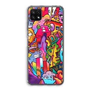 CaseCompany Dreams: Samsung Galaxy A22 5G Transparant Hoesje