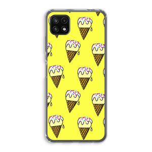 CaseCompany Isjes: Samsung Galaxy A22 5G Transparant Hoesje